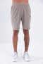 Mercerized Textured Fabric, Elastic Waist, Side Pockets, Back Single Pocket, Comfortable Fit Near Knee Length Sports Shorts - 8