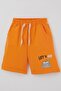 Boy's Shorts Set with Retro Car Print, Ages 1.5-5, Cream - 7