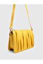 Skipp Leather Women's Yellow Shoulder Bag - 2