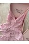 Cloud Kiss Cotton Ultra Soft Lace Adjustable Strap Shorts Pajama Set - 2