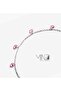 Spirea Women's Anklet, 925 Sterling Silver, Beaded Chain Anklet, with Quartz, Handmade Adjustable Jewelry - 6