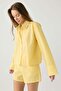 Dayjamas Striped Shirt Shorts Set Yellow - 4