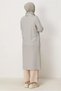 Scarf-Detail Trained Sweatshirt Tunic 46536 - 4