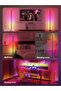 RGB Floor Lamp, Smart RGBICW LED Corner Floor Lamp 2 Pack - 7
