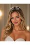 Bride Crown with Stones for Bachelorette and Bridal Shower