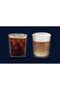 Double Wall Thermal Glasses Set of 2, 400ml, Hand-Blown Borosilicate Glass, Thermal Insulated - 2