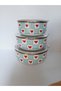 3 Colorful Enamel Storage Containers 3-Piece Enamel Pot Set 14 16 18 cm