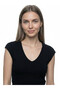 Slim Fit Black Women's T-Shirt Lf2042146 - 2