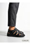 Genuine Leather Inside and Outside Orthopedic Men's Slippers Sandals - 3