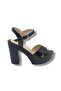 4280-26 Patent Leather Cross Strap Platform Heel Fashion Women's Sandals(11cm) - 2