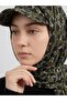Ready-Made Shawl with Hat - Leopard Pattern - Pool and Sea Cap That Can Be Used over the Hijab - Flexible Fabric - 3