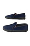 - 01 Unisex Navy Blue Linen Shoes - 2