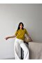 Premium Viscose Crew Neck Comfortable Fit Short Sleeve Flexible Summer Knitwear Blouse - 5