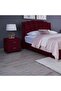 URANUS HEADBOARD VELVET MAROON L-140 : H-125 CM - 5