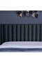 VENUS HEADBOARD CHANEL DARK GREY L-140 : H-125 CM - 2