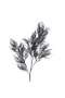 Artificial Reed Stem 25.4x25.4x86.36cm - Black - 2