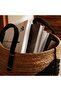 Nomadic Cattail Grass Decorative Basket Dia 30x26cm - Natural - 2