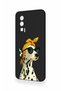 Poco F5 Pro Compatible Cool Dalmatian Patterned Silicone Case - 4