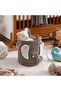 Elephant Storage Basket Dia 29x31cm - Grey