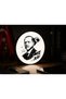 President Themed Led Night Light – Decorative Table Lamp – USB Lighted Turkish Flag Design – Office and Home Decor