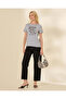 Women Grey Graphic T-Shirt - 5
