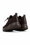 Brown Women's Lace Detailed Mesh Sneakers and Casual Women's Sports Shoes Women's Sneakers - 3