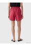 Vizyon New Season Elastic Waist 100% Linen Women's Shorts - 4