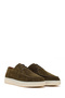 Men's Khaki Lace-Up Suede Leather Casual Shoes 26Sfd834010 - 2