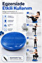 Spiky Balance Disc Balance Cushion Inflatable Balance Ball Pilates Exercise Coordination Cushion