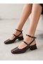 Mary Jane Women's Patent Leather Heeled Shoes (4cm) 1121 Babet Women's Heeled Shoes +1 Size up for Preferencing Larger Sizes Due to Soft Gel Sole - 6