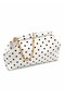 White Polka Dot Women's Polka Dot Chain Strap Clutch and Shoulder Bag - 4