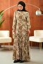 Mink Skirt Layered Patterned Dress - 3