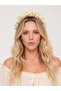 Ecru Hydrangea Floral Crown Boho Bridal Crown Wedding Crown Nikah Crown Henna Crown Festival Hair Accessory Handmade Flower Crown