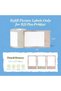 Photo Papers Only for B21 Pro 300DPI Label Maker, Thermal Picture Labels Good Idea to Print Photos, Beauty Memories, Note,List (Time, 54 * 84mm) - 2