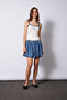 Flower Embroidered Strap Top Ecru - 2