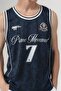 Prime 7 Crew Neck Sleeveless Jersey Zero Sleeve Oversize T-Shirt - 2