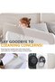 (gg42)1.2M Bed Guard Rail for kids,Button Folding Crib Bed Guard Rail,Toddler Safety Protection Guard,Folding Anti-Fall Beds Mesh Guard Rail,180 °Button Folding,2 Speed Adjustment,for Baby,Elderly - 5