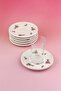 Rosa12 Piece 6 Person Porcelain Tea Set - 2