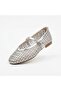 Vollex Braided Belted Women's Comfortable Ballerinas - 4