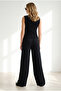 Women's Black Textured Top and Bottom Set Tkm-19000508 - 6