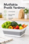 Folding Rectangular Basin 4 Liter Practical Foldable Basin - 3