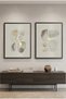 Geometric Earth Tones Islamic Wall Art | Framed Canvas Print with Gold Foil Embossed | Luxury Modern Decor for Living Room, Bedroom, Office & Gift (Set of 2)