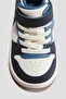 Colour-blocked hi-top trainers - 2