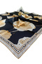 Tivil Silk Scarf 2026 Summer Season 2025-033 Black-Gold - 3