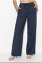 Women's Indigo Strap Ruffle Detailed Blouse Loose Pants Modal Set Dt261010 60286383 - 5