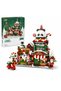 Lego Christmas House Panda Block Building Toy Christmas Decoration Set 989 Pieces