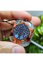 Apatite - Carnelian - Red Garnet - Tree of Life Orgonite Necklace (Handmade Design Products) - 3