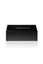 Brownie Tissue Box, Countertop - Faux Leather/Black - 2
