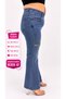 Plus Size Special Design Series Wide Leg Window Detail Summer Women's Trousers - 2