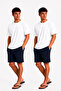 2-Pack Trendy Men's Shorts Offering All-Day Comfort Premium Cotton Shorts - 4